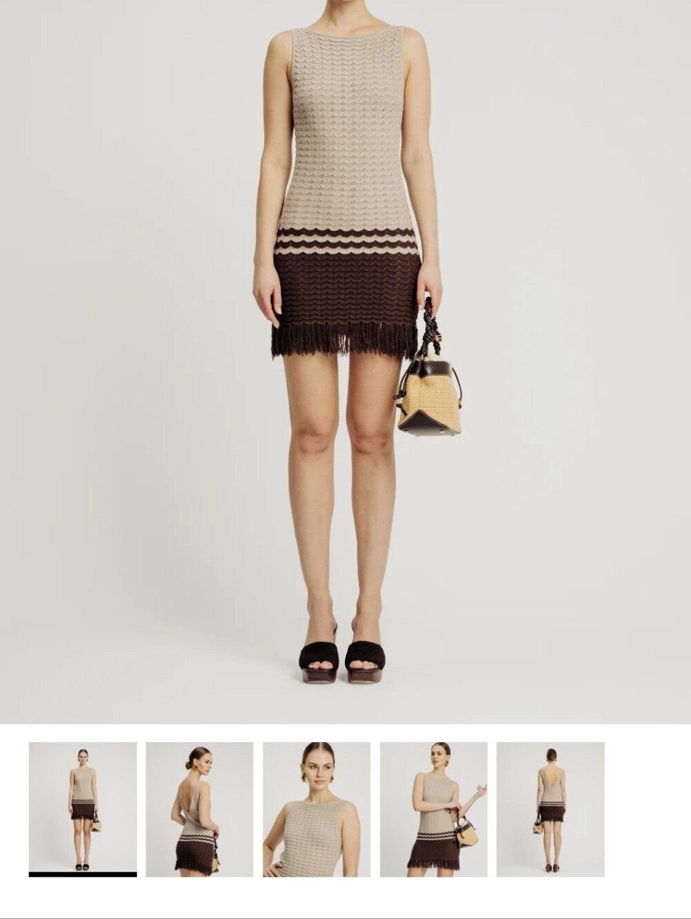NWT TORN by Ronny Kobo Birdie Dress Size Small